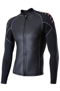 ADS022 Split diving suit  wet snorkeling  sun protection diving suit  winter swimming equipment diving suit front view